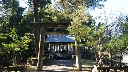 小河内神社の鳥居