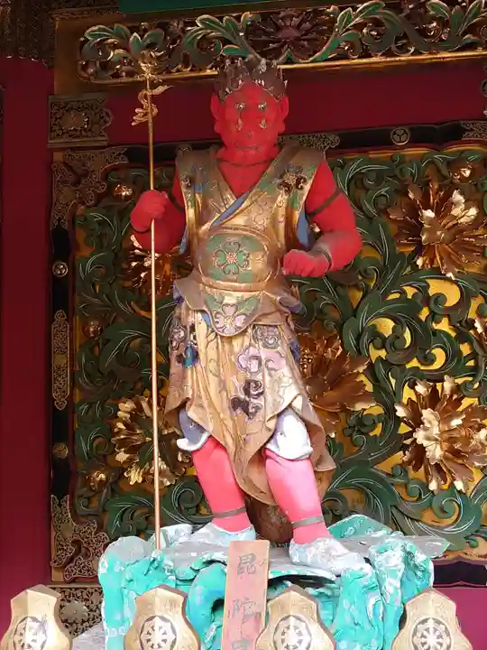 日光山輪王寺 大猷院の像