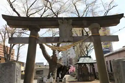 阿邪訶根神社の鳥居