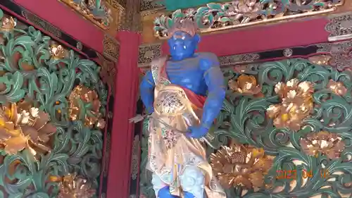 日光山輪王寺 大猷院の像