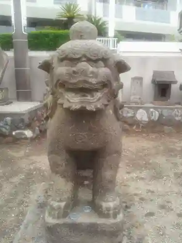 善行神社の狛犬