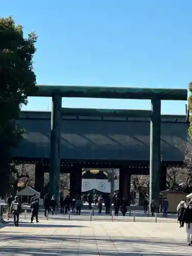 靖國神社の鳥居