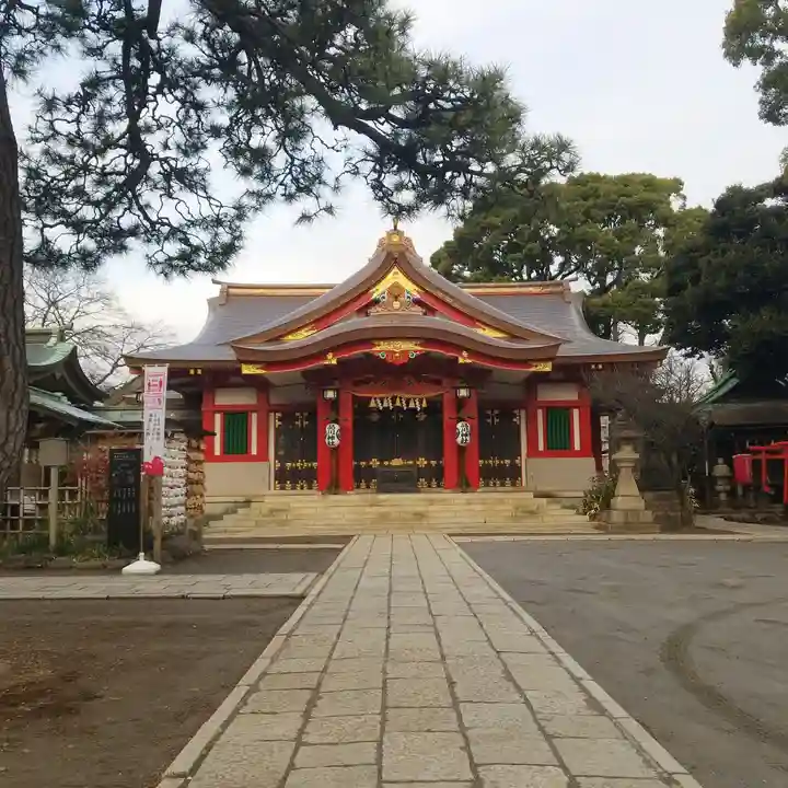 品川神社の本殿・本堂