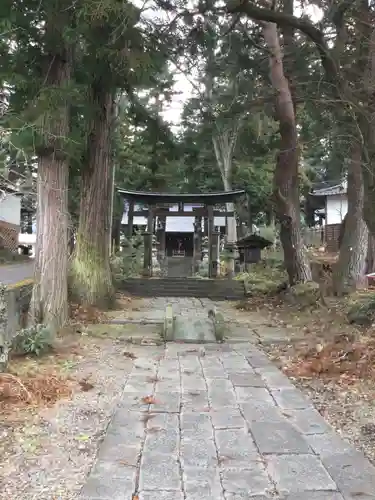 山家神社の鳥居