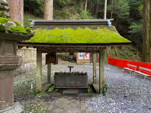 鳳来山東照宮の手水舎