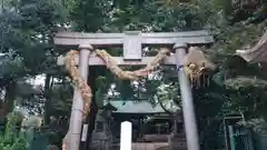 奥澤神社の鳥居