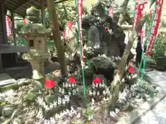 佐助稲荷神社の狛犬