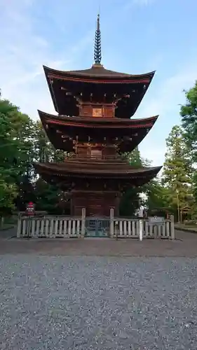 日吉神社の塔