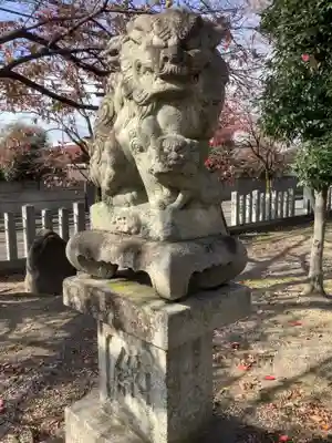 神明社(神明大明神)の狛犬