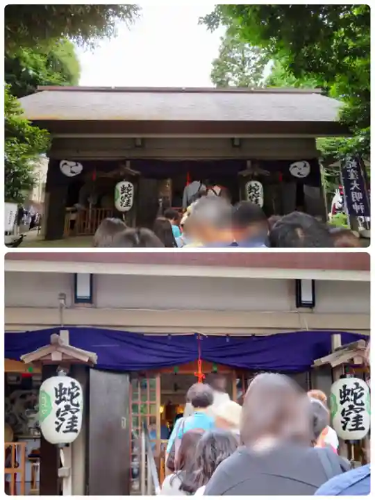 蛇窪神社の本殿・本堂