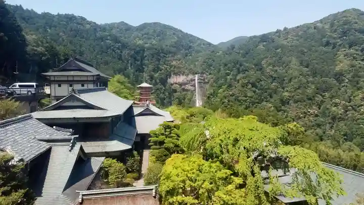青岸渡寺の自然