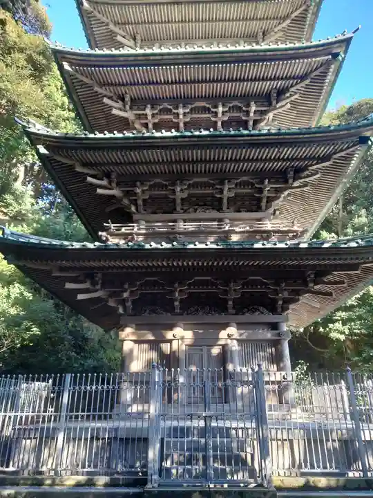 龍口寺の塔