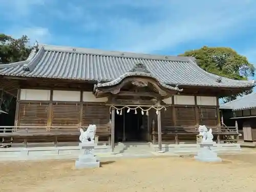 伊勢久留麻神社の本殿・本堂