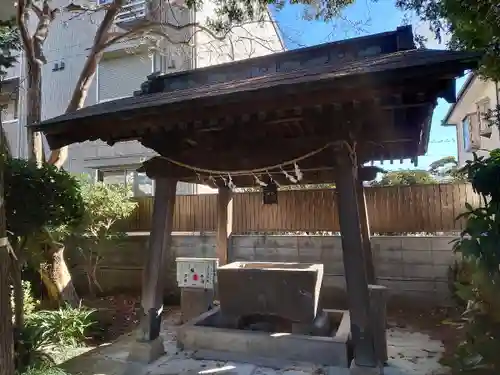 一山神社の手水