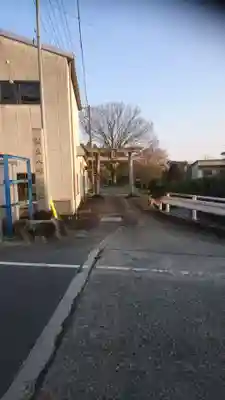 誕生八幡神社の鳥居
