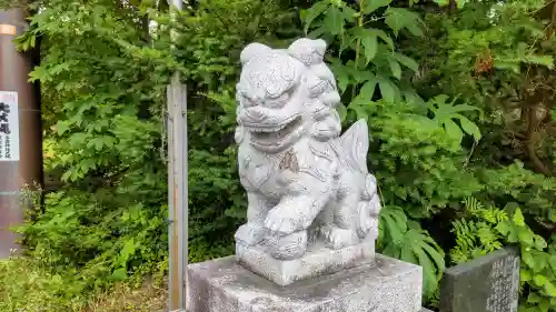 上士別神社の狛犬