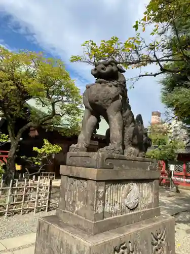 根津神社の狛犬