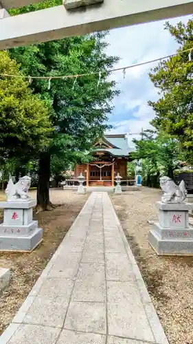 十二所神社の狛犬