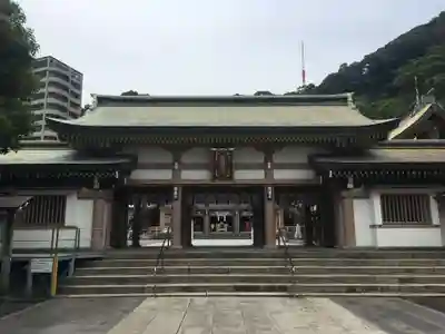 照國神社の本殿・本堂