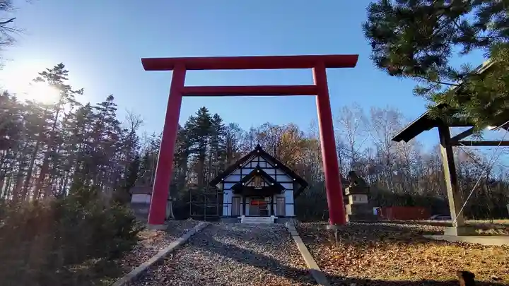 温根別神社の鳥居