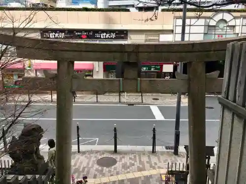 綱敷天神社御旅社の鳥居