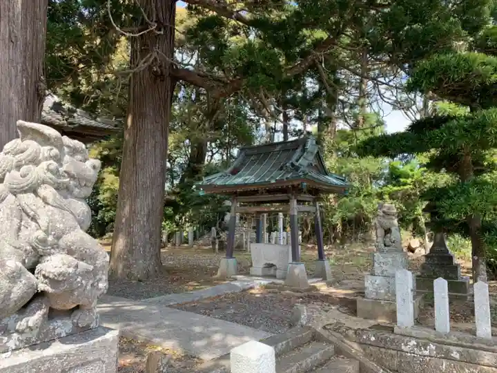 菅原神社の手水舎