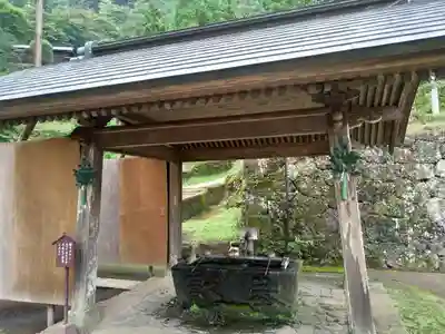 妙義神社の手水舎