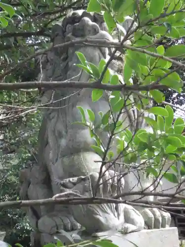 加知彌神社の狛犬