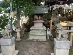 蝮ヶ池八幡宮の末社