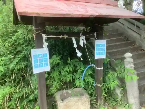天神社（中切町）の手水舎