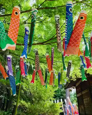 滑川神社 - 仕事と子どもの守り神(福島県)