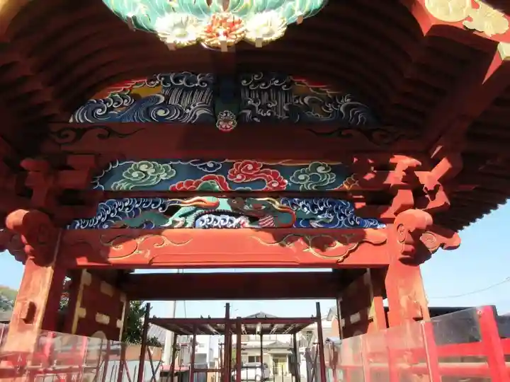 惣宗寺の山門・神門