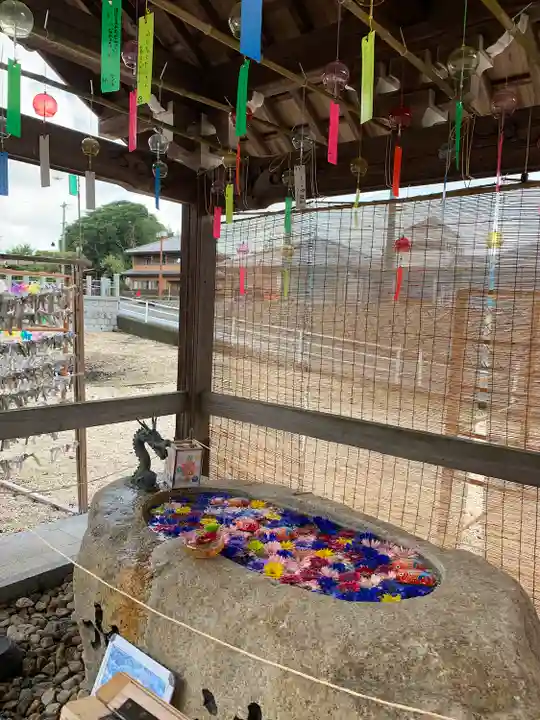 金井神社の手水舎