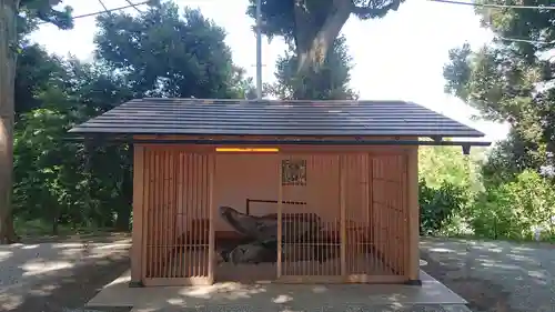 星川杉山神社の手水舎
