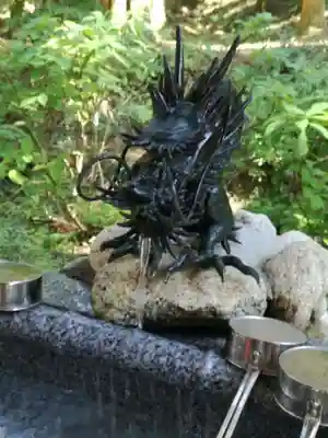 御岩神社の手水舎