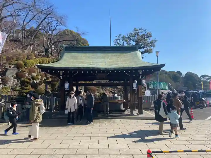 成田山名古屋別院大聖寺(犬山成田山)の手水舎