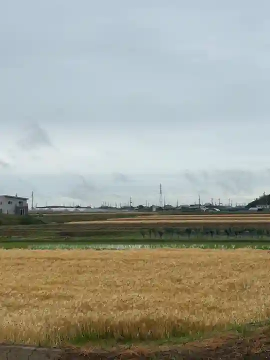 高繁大明神(稲荷)の周辺