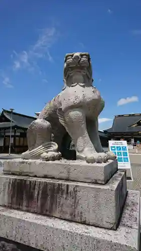 山形縣護國神社の狛犬