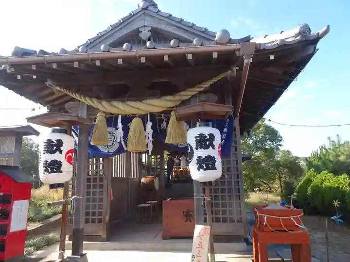 西戸崎神社の本殿・本堂