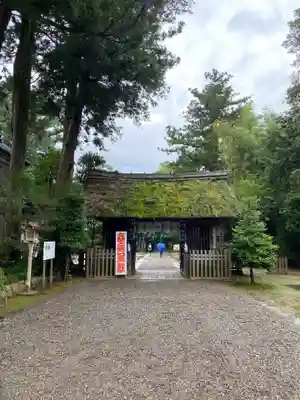 常陸國總社宮の山門・神門