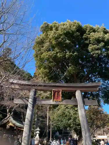 高麗神社の鳥居