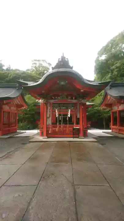 枚聞神社の本殿・本堂