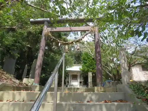 白羽神社の鳥居