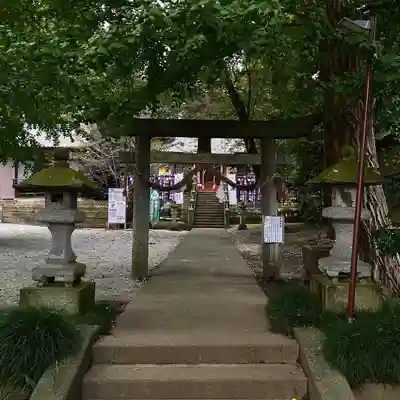 下野 星宮神社の鳥居