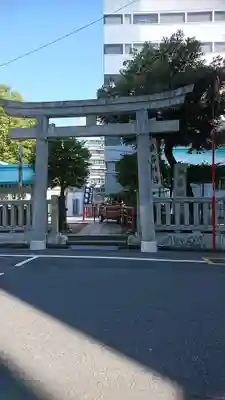 椙森神社の鳥居