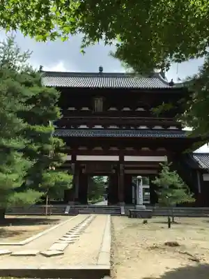 萬福寺の山門・神門