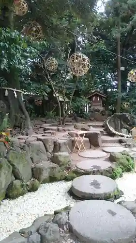 川越氷川神社の庭園