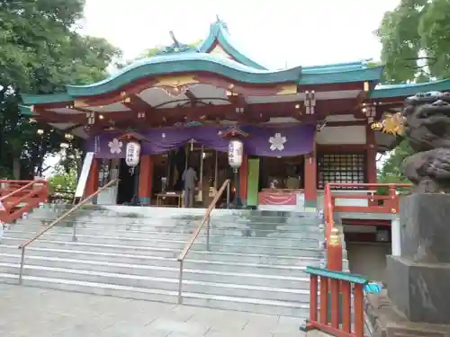 多摩川浅間神社の本殿