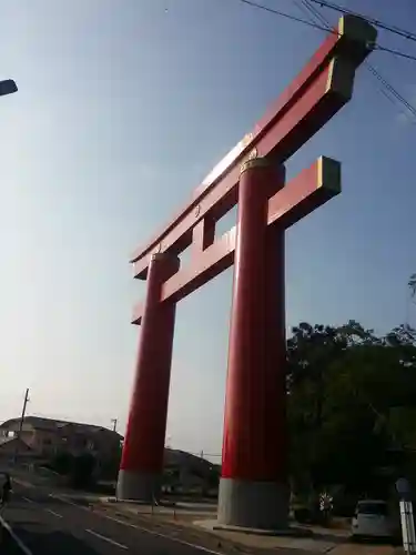 自凝島神社の鳥居