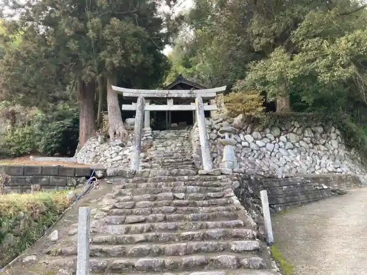 重松神社の鳥居